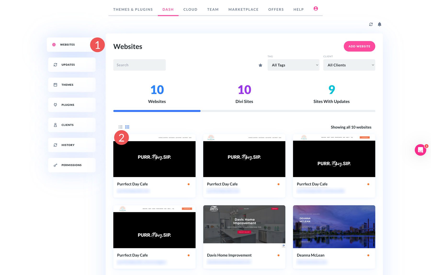 Divi Dashでパスワードを変更する