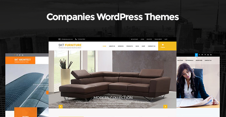 Thèmes WordPress pour entreprises