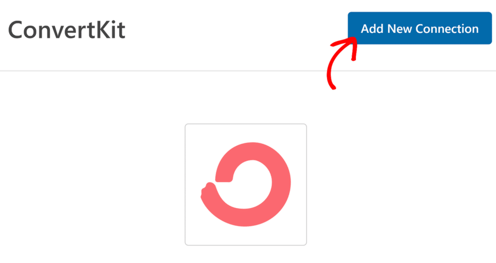 Adding new connection for ConvertKit