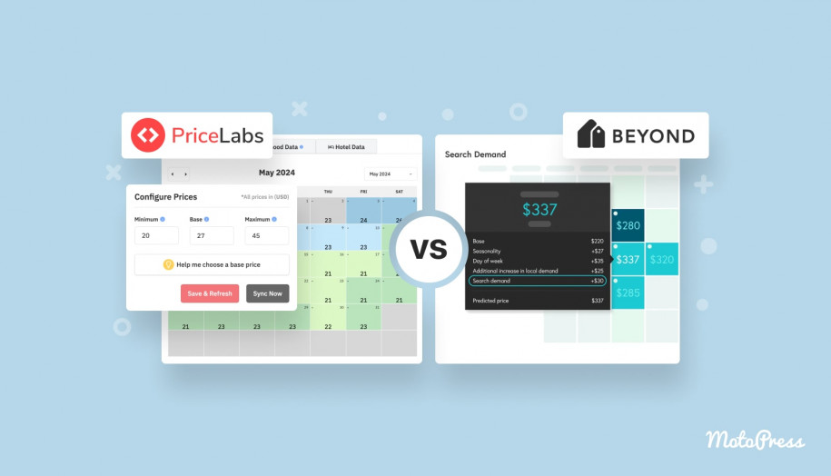 Pricelabs 與 Beyond Comparison。