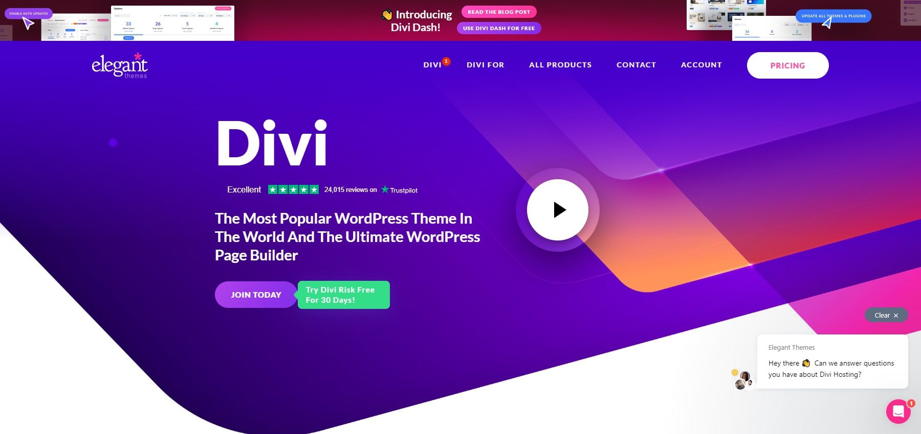 Divi 非營利主題