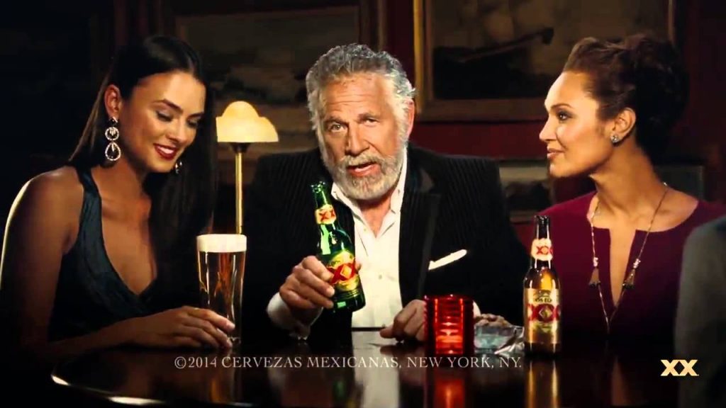 Snap of Dos Equis TVC