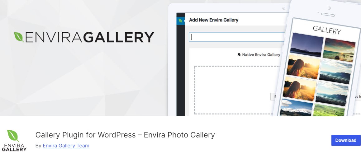 Envira Gallery: el mejor complemento de galería de fotos para WordPress