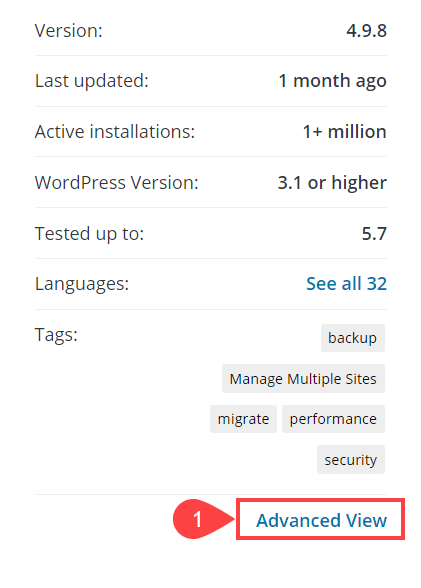 plugins de mise à jour de sécurité