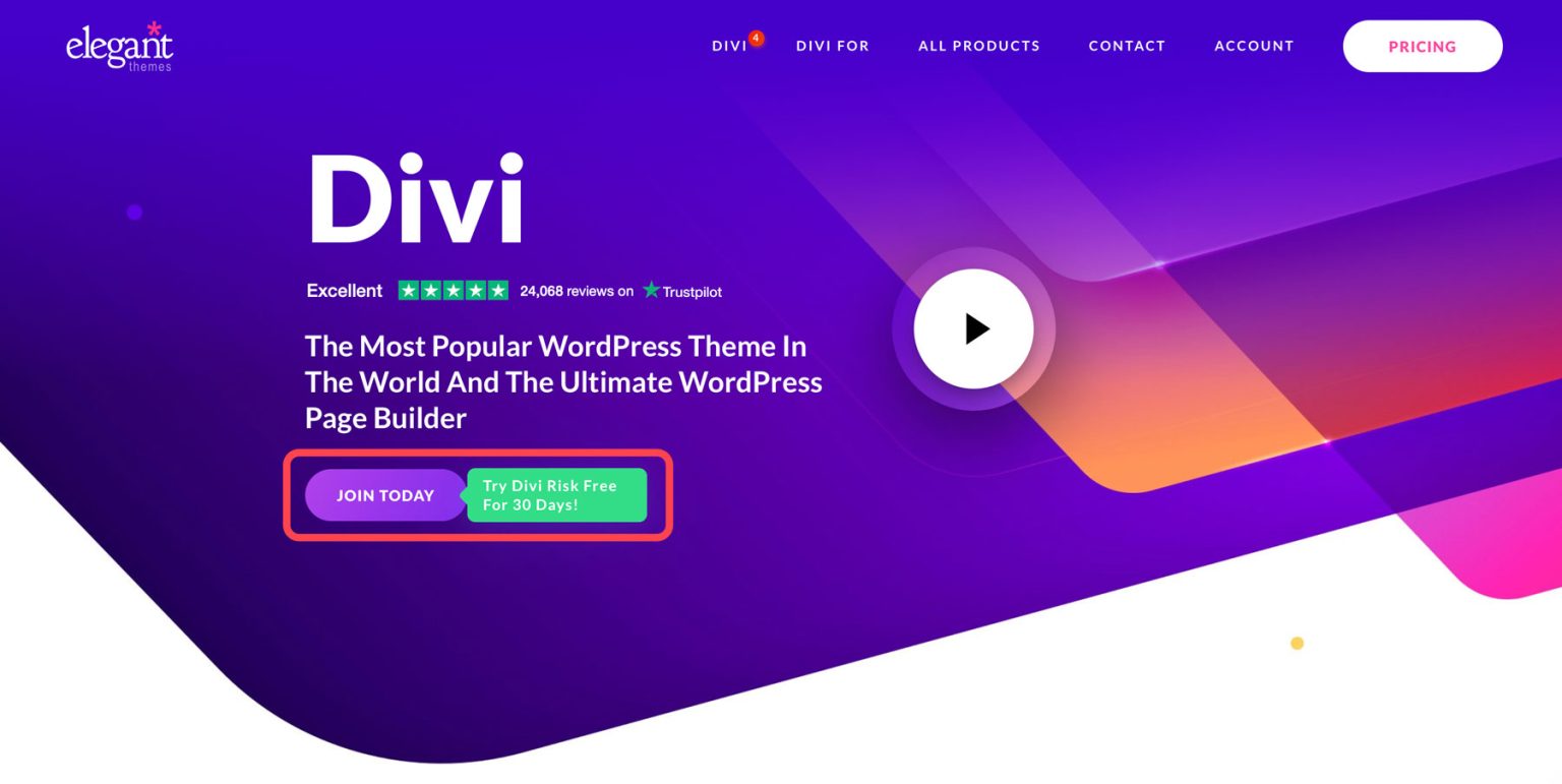 Tema Divi WordPress