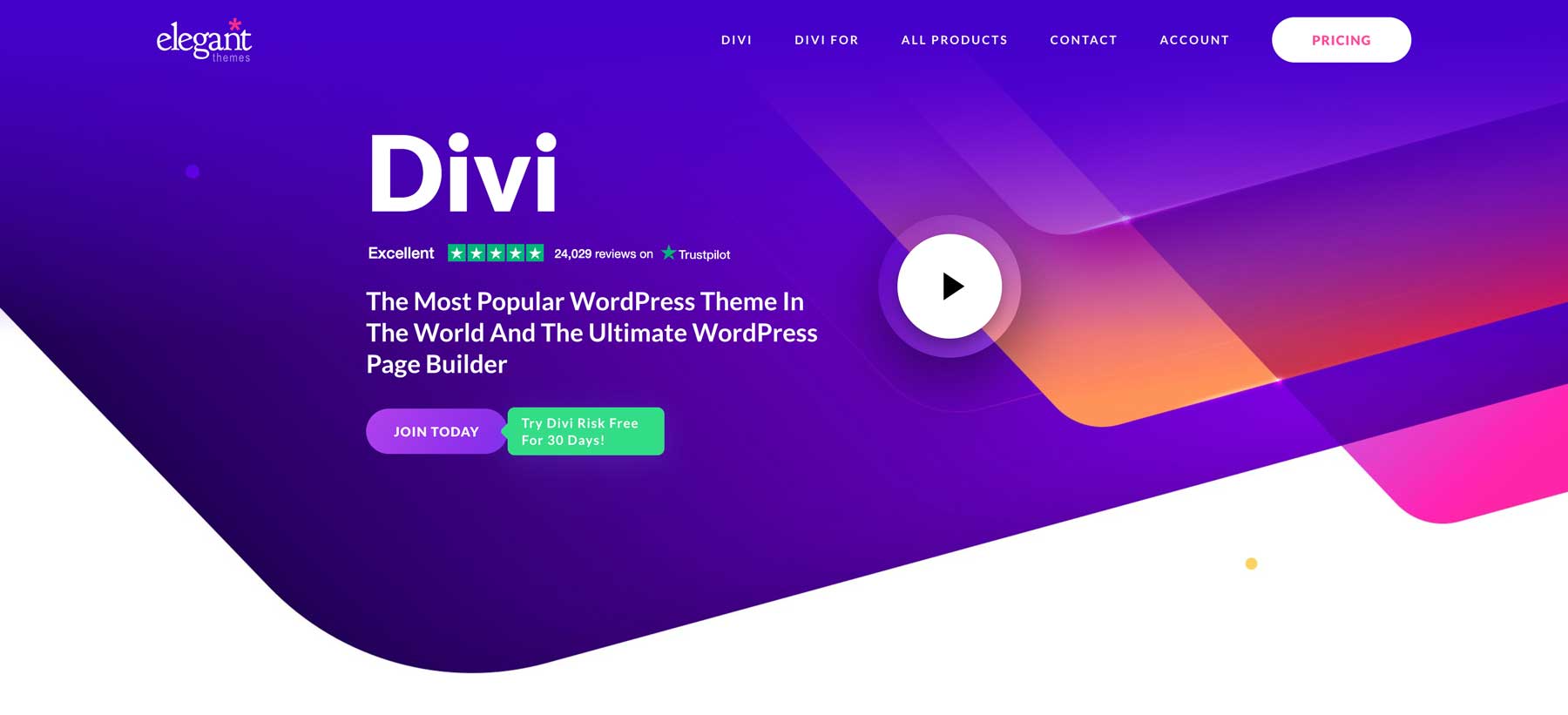 maliyet Bir WordPress web sitesini sürdürmek için - Divi