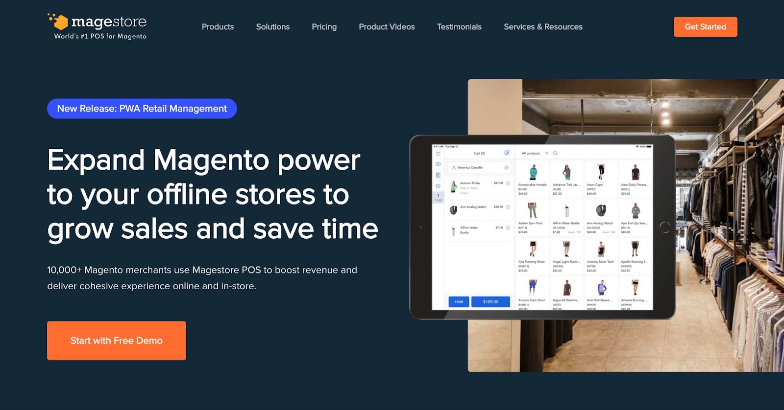 Magestore POS - أفضل نقاط بيع متعددة المتاجر لـ Magento و Shopify