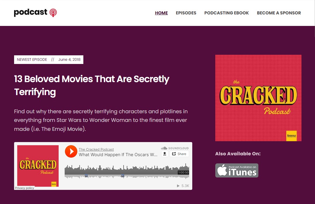 Podcast – Thème WordPress gratuit