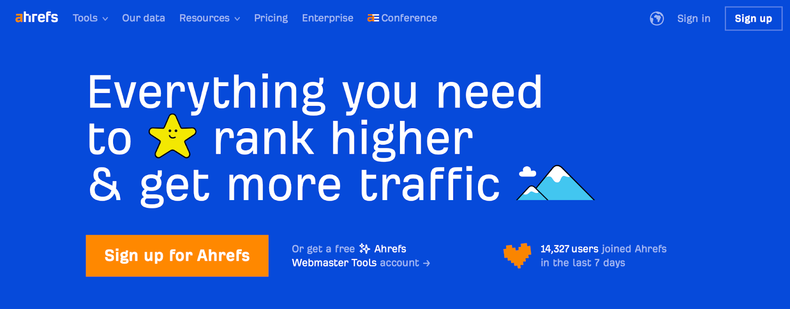 Ahrefs は、より高い検索ランキングを達成し、ブログの可視性を高めるのに役立つオールインワン SEO ツールです。