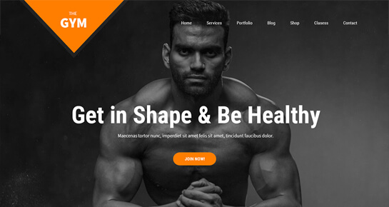 SKT Gym WordPress-Theme