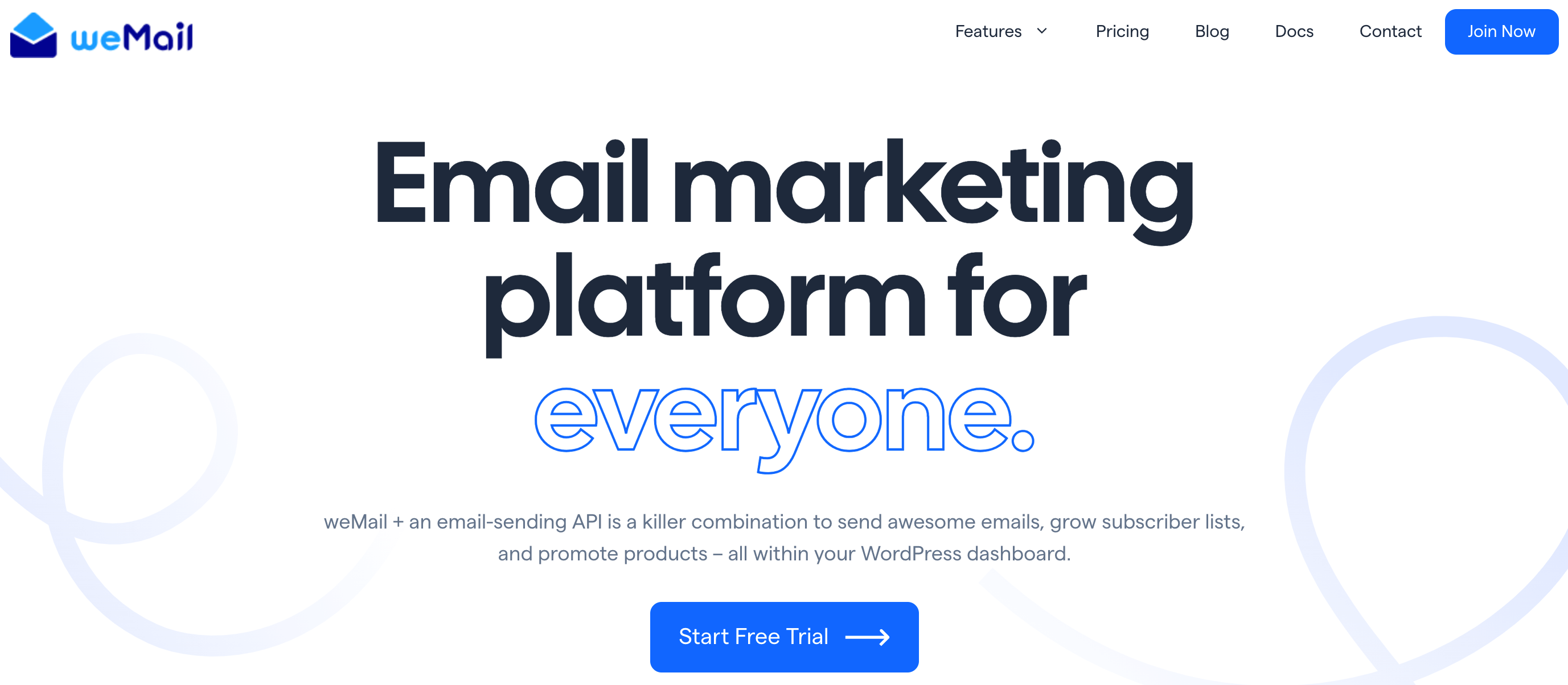 use weMail para sua solução de marketing por e-mail