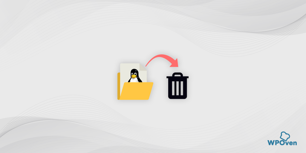 remove files and folders using Linux