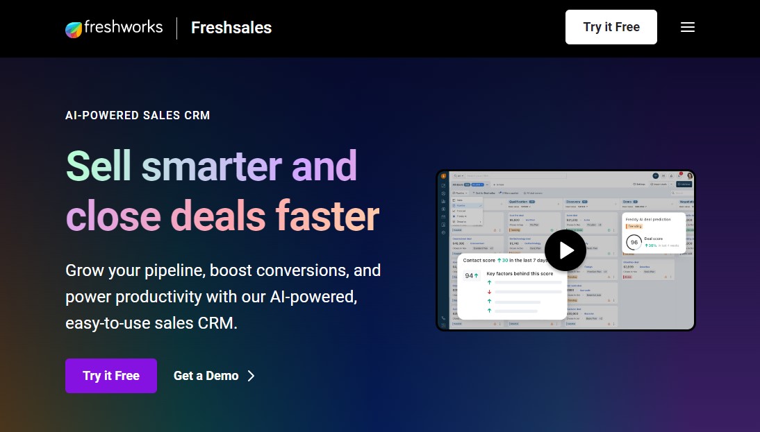 Freshsales: оптимизированное CRM-решение для продаж