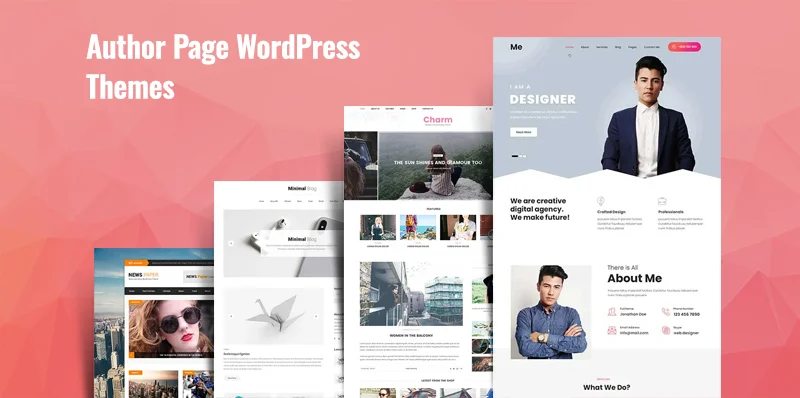 Temas y plantillas premium de WordPress para páginas de autor