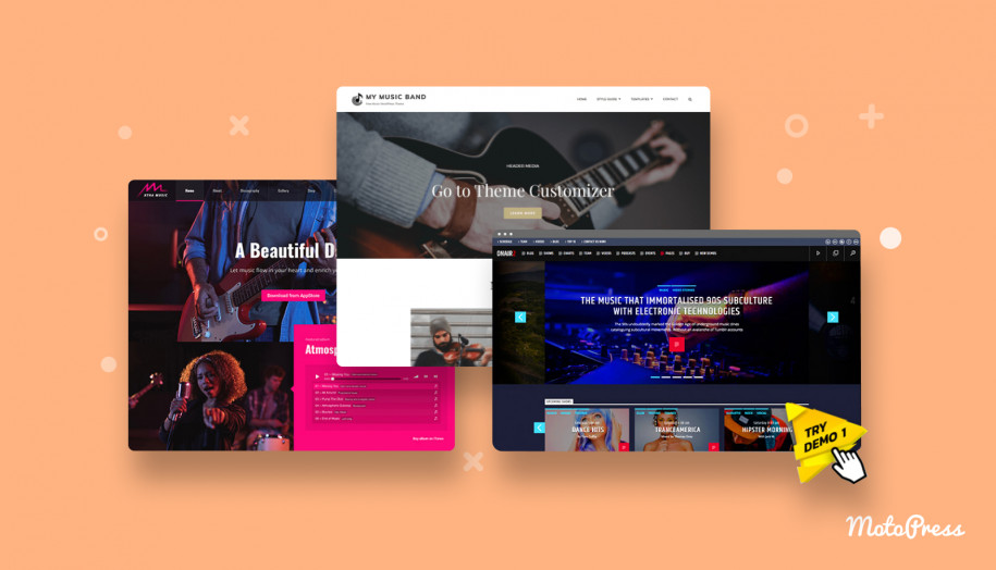 Musiker-WordPress-Theme