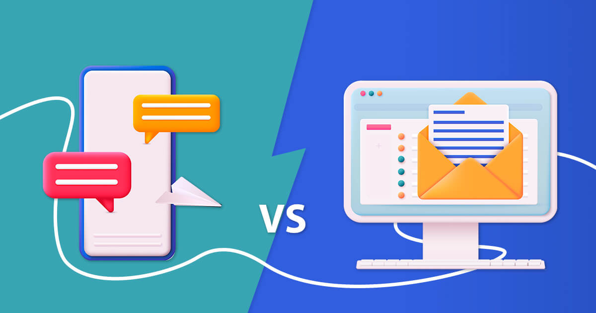 marketing prin sms vs marketing prin e-mail