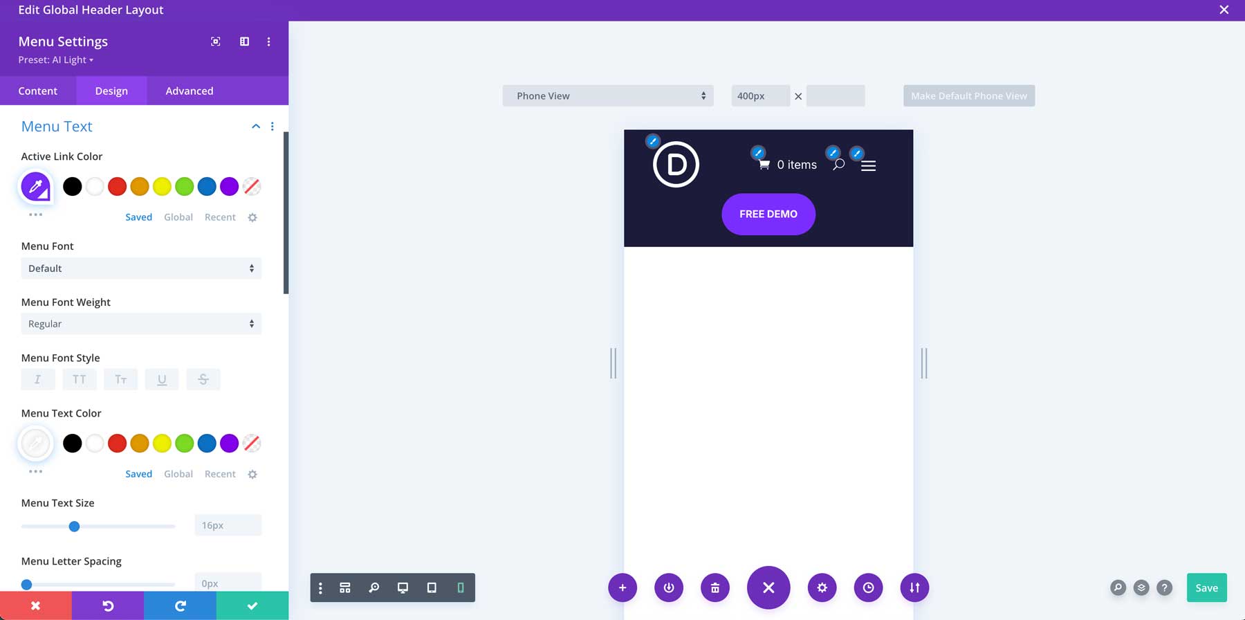 Divi の AI スターター サイト