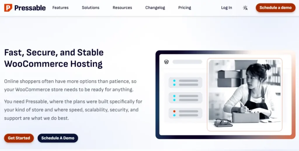 Pressable is one of the best WooCommerce hosting providers that provide fast, secure, and scalable solution for growing businesses.