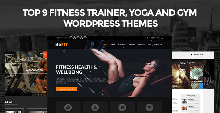 Exercícios de fitness wordpress temas