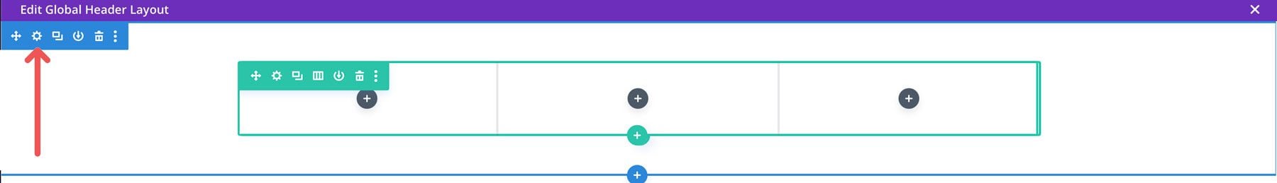 Configuración de la sección Divi