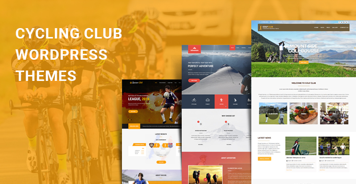 Temas de WordPress de Bike Club