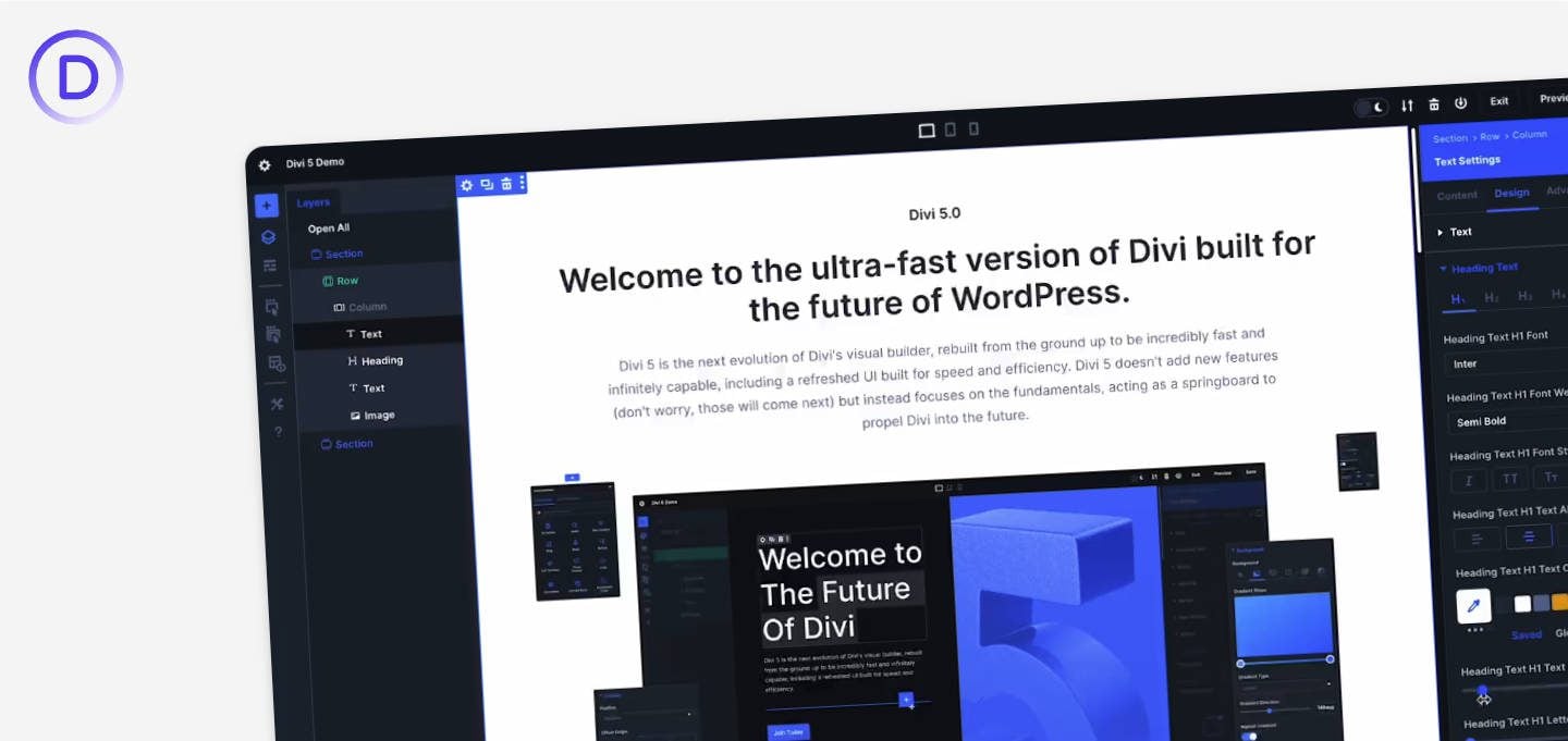 Divi 5エディター機能