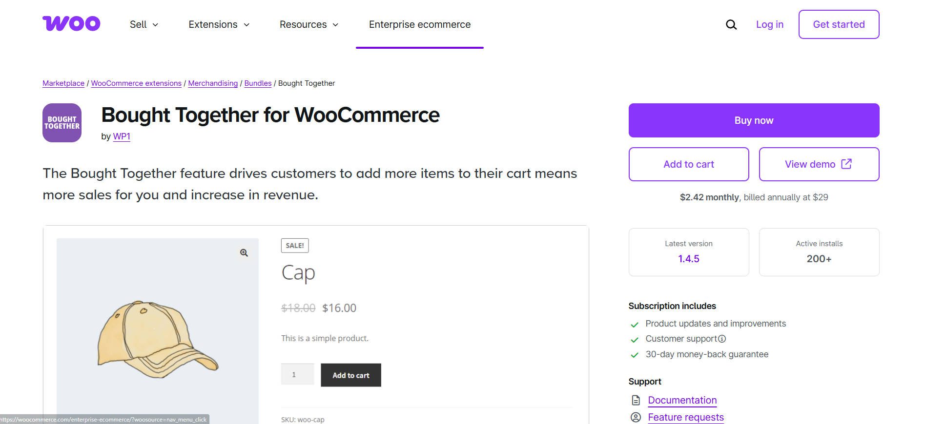 ซื้อด้วยกันสำหรับ WooCommerce โดย WP1