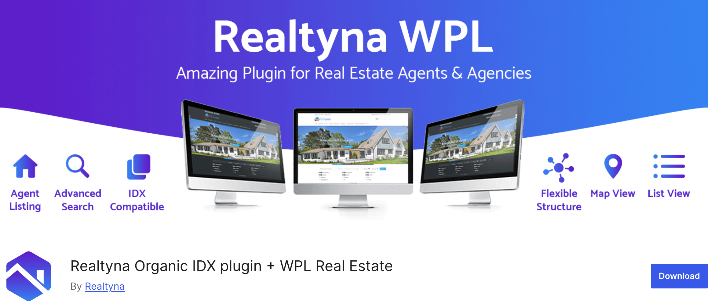 Dies ist ein Screenshot des Realtyna WPL -Plugins