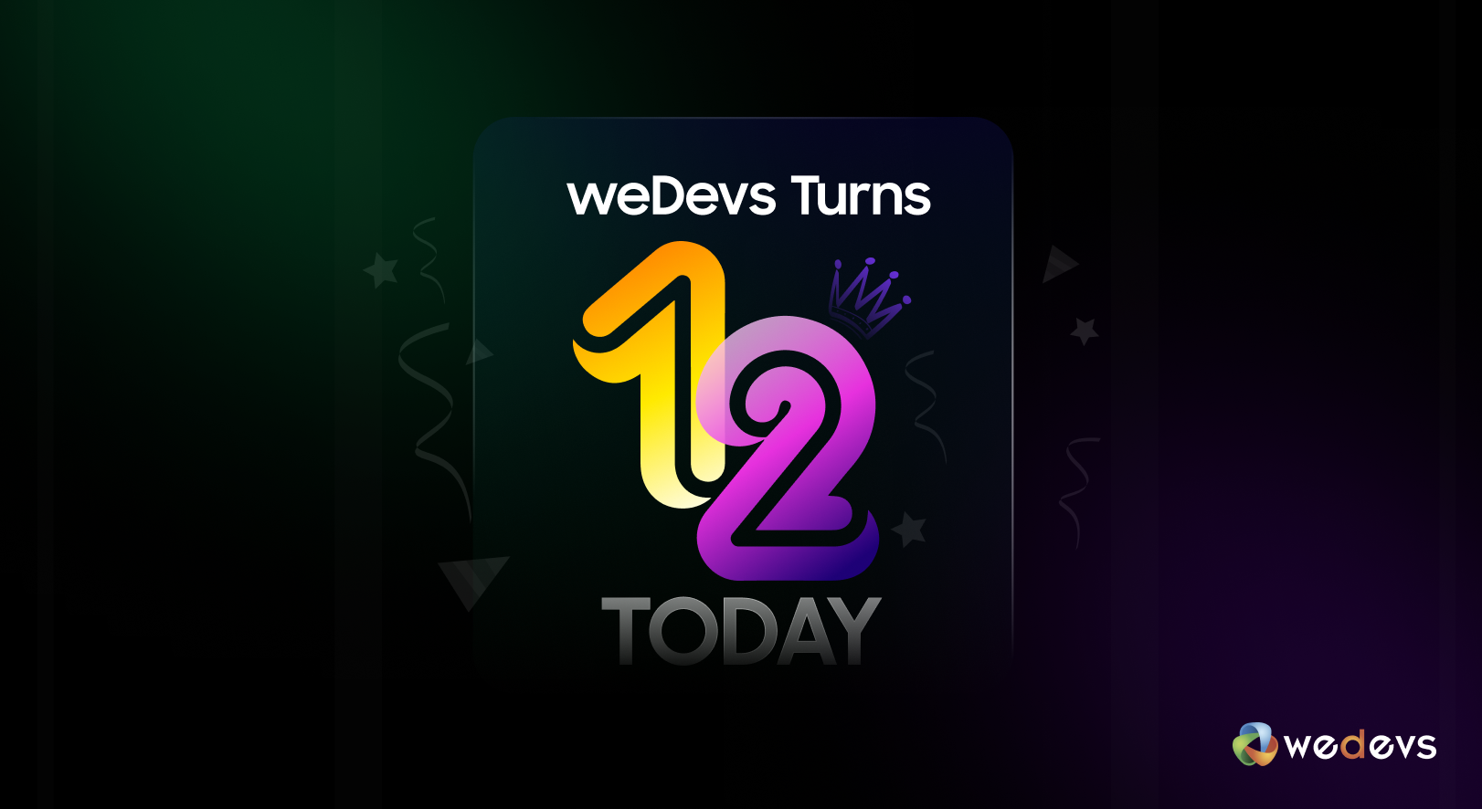 Wedevs berusia 12 hari ini