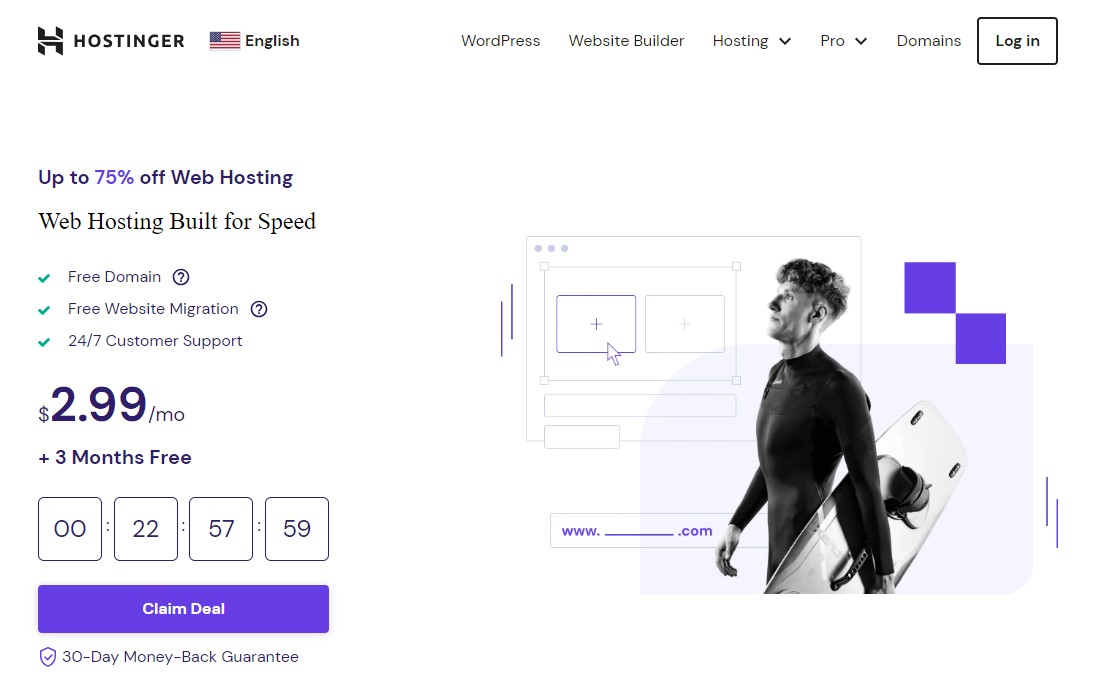 Hostinger: Uygun fiyatlı WordPress Hosting