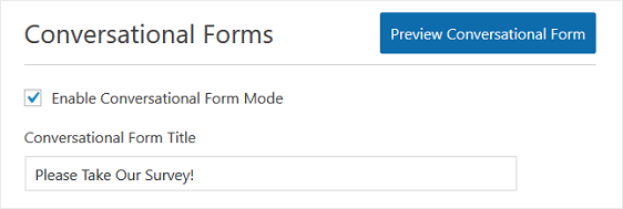 judul formulir percakapan