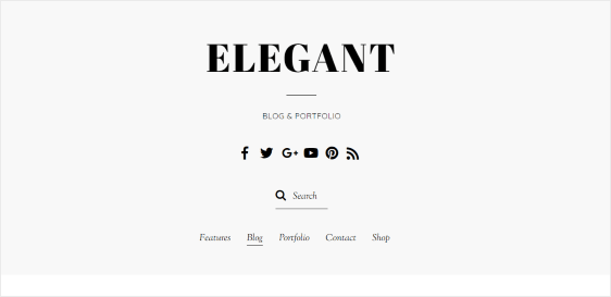 Elegantes Retina-Ready-Theme