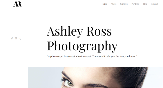 Astra stilvolles Portfolio WordPress-Theme