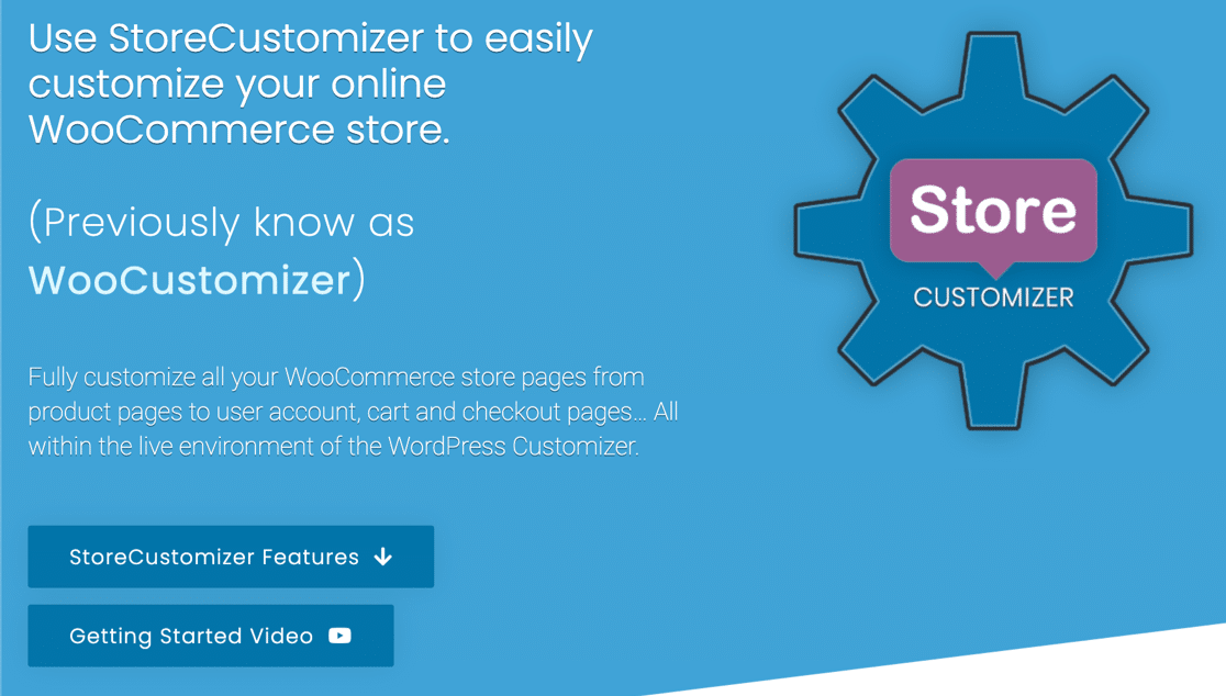 StoreCustomizer-Plugin für WooCommerce