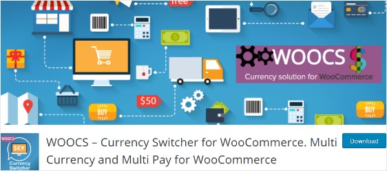 Plugins für Online-Shops Woocommerce-Währungsumschalter WOOCS