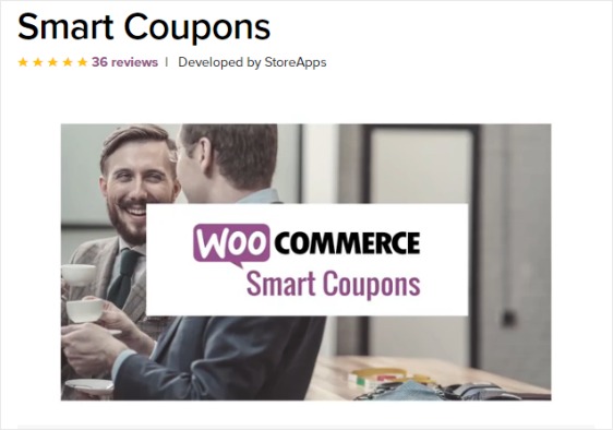 Smart Coupons Produktseite