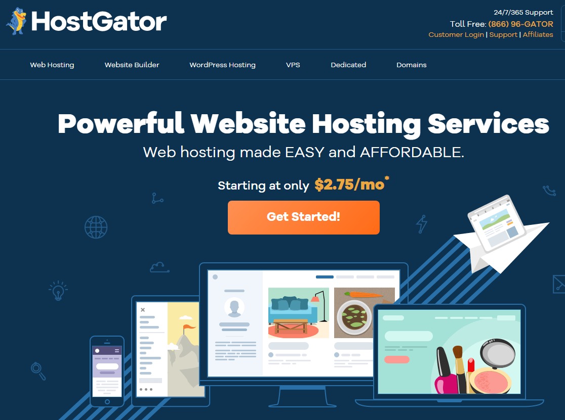 hostgator cel mai bun wordpress hosting