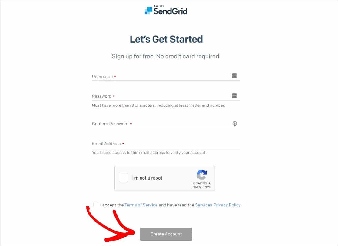 iscrizione sendgrid wpmail smtp