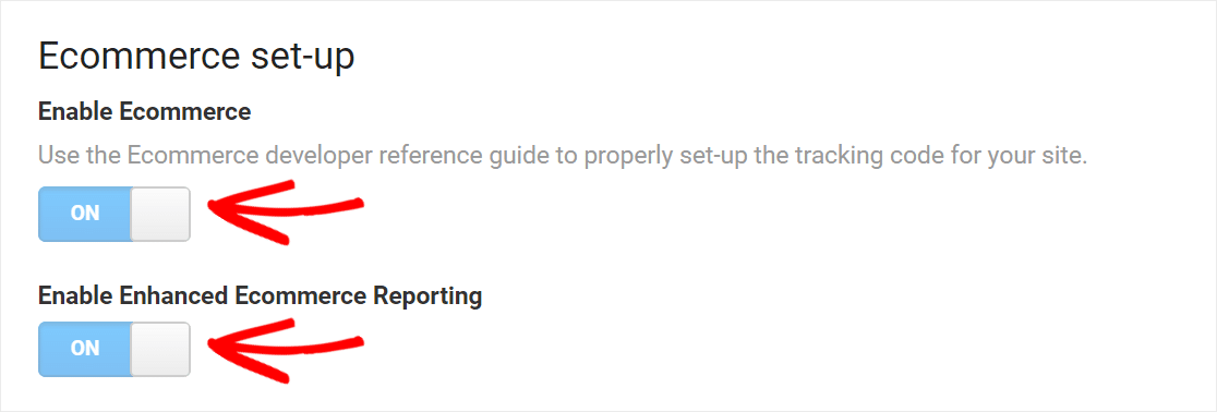 woocommerce'te google analytics'i kurmak için e-ticaret izlemeyi etkinleştirin