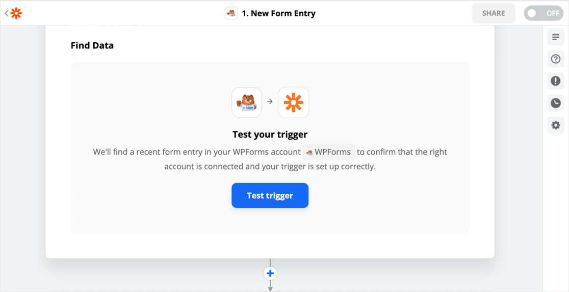 WPForms test tetikleyicisi