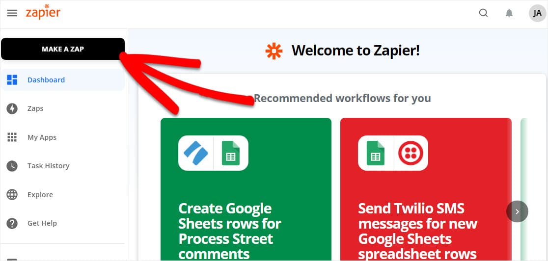 ปะทะกันใน zapier