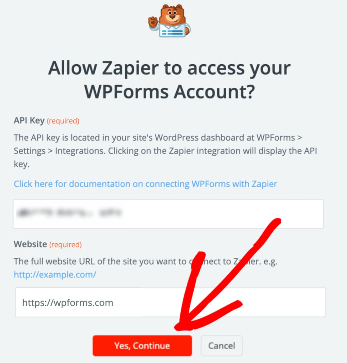 เชื่อมต่อ WPForms กับ Zapier