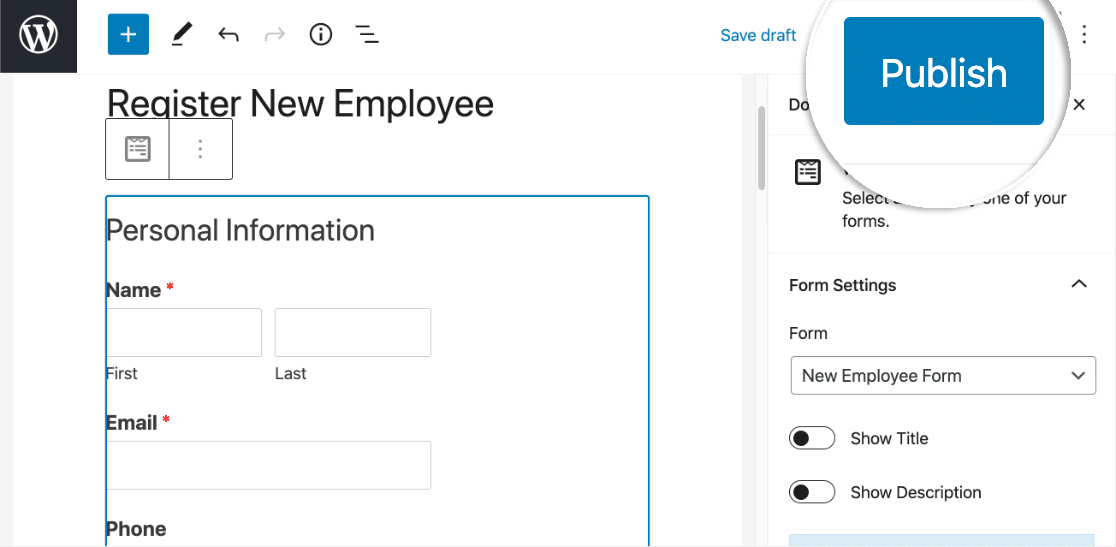 Опубликовать форму автоматического приглашения Slack