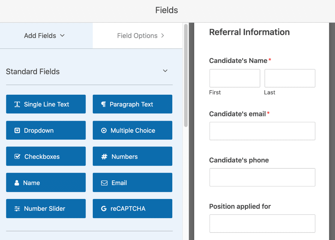 แก้ไขแบบฟอร์มแนะนำเพื่อนใน WordPress