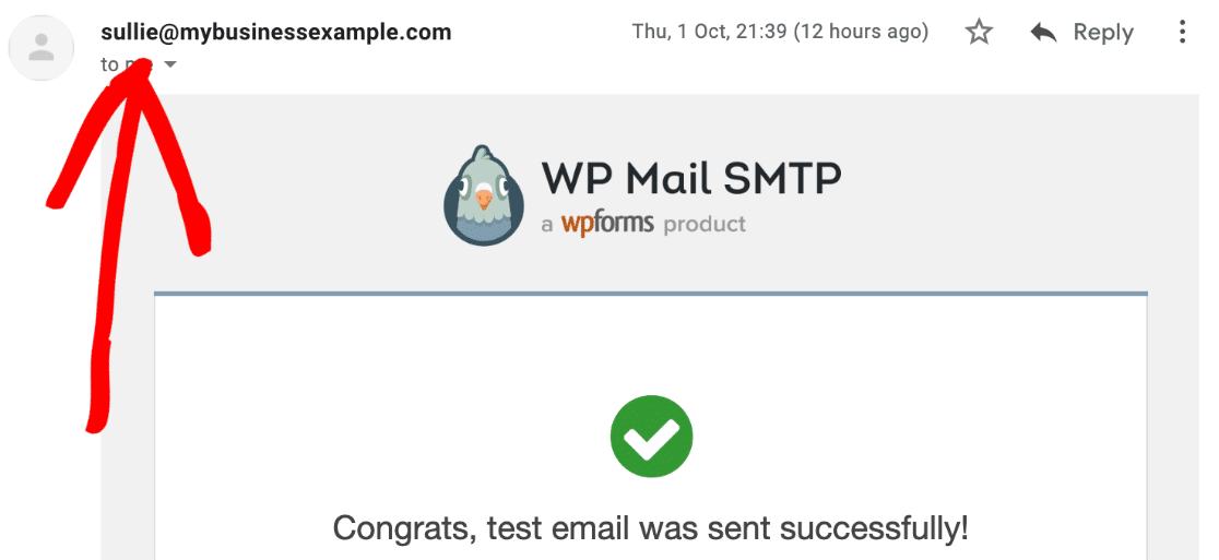 อีเมลทดสอบ Zoho Mail SMTP