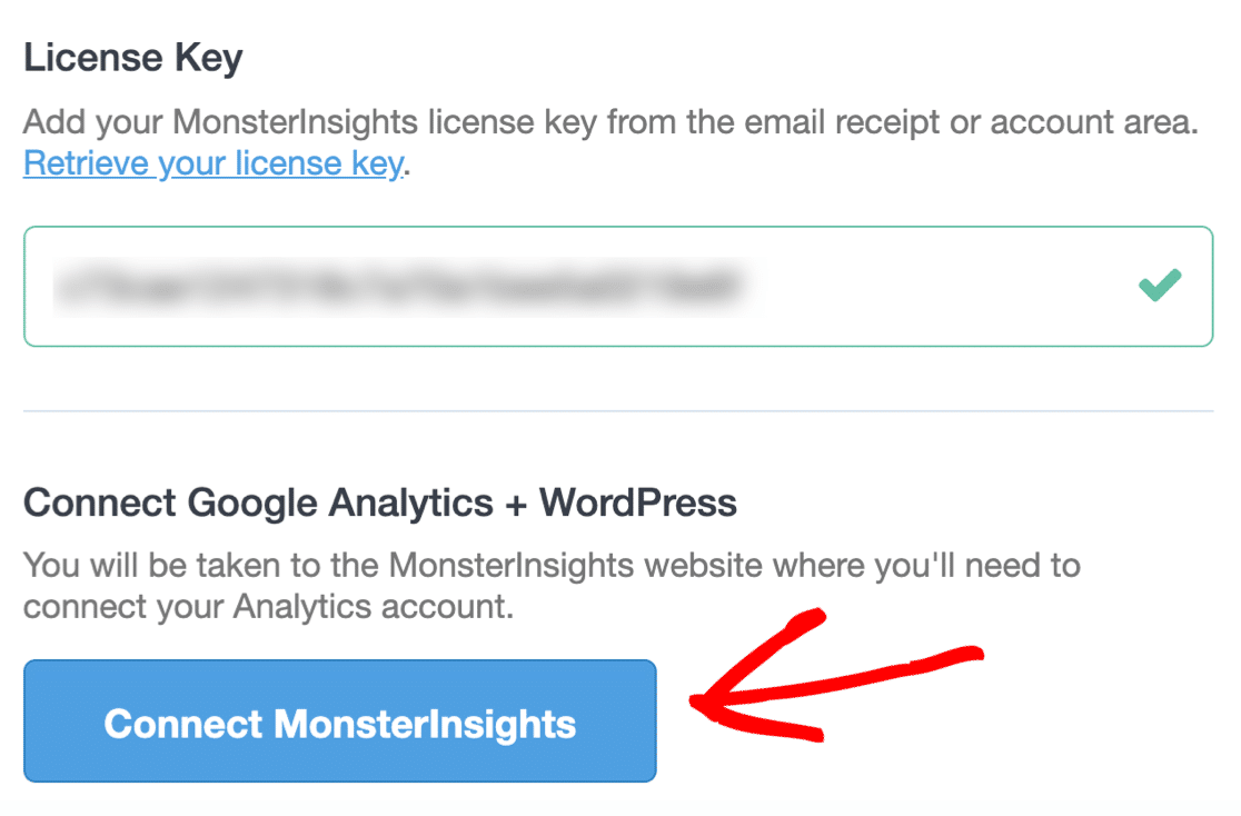 เชื่อมต่อ MonsterInsights เพื่อติดตามการคลิกปุ่มใน WordPress