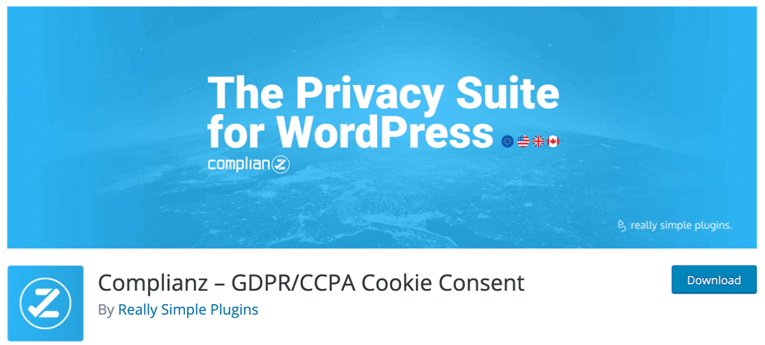 ปลั๊กอิน WordPress ของ Complianz GDPR