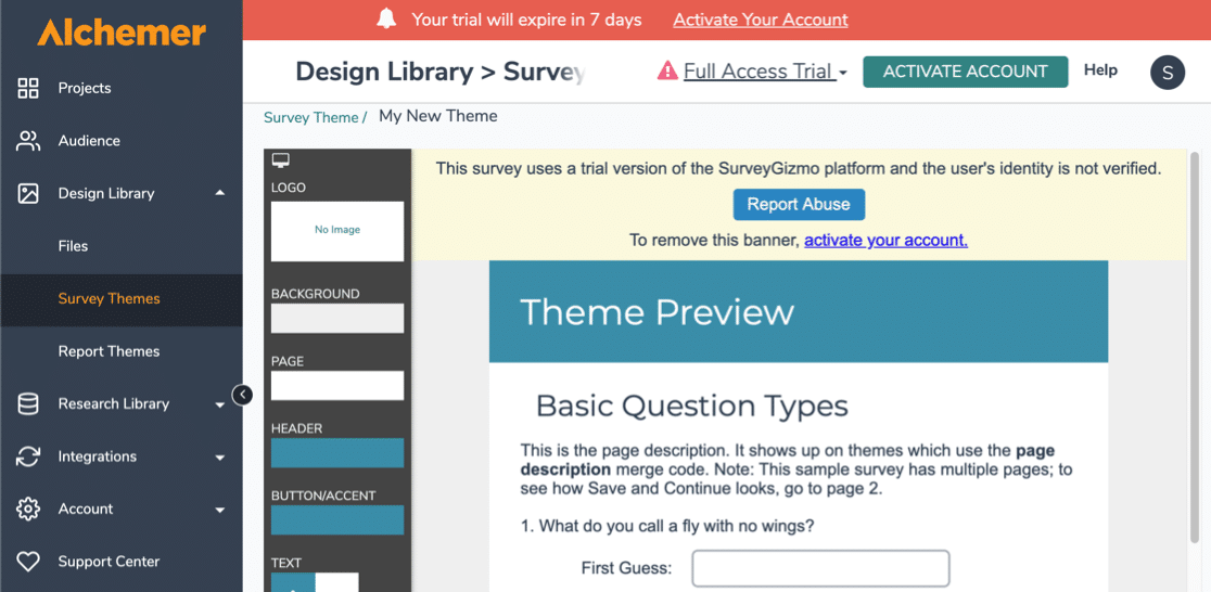 Брендинг SurveyGizmo Alchemer