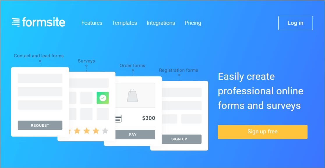 คือ formsite ตัวสร้างแบบฟอร์มออนไลน์ที่ดีที่สุด