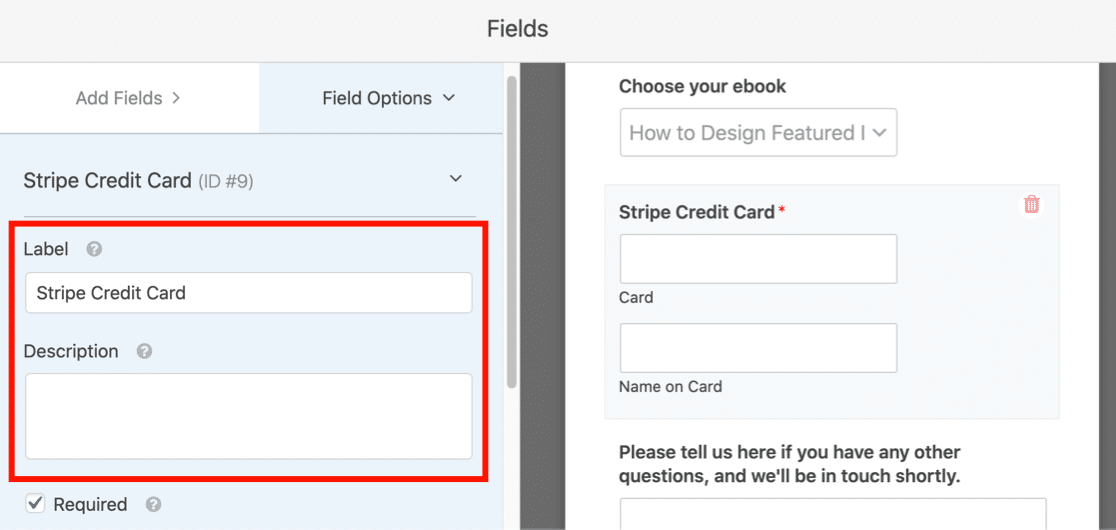 แก้ไขการตั้งค่าฟิลด์การชำระเงินใน WordPress